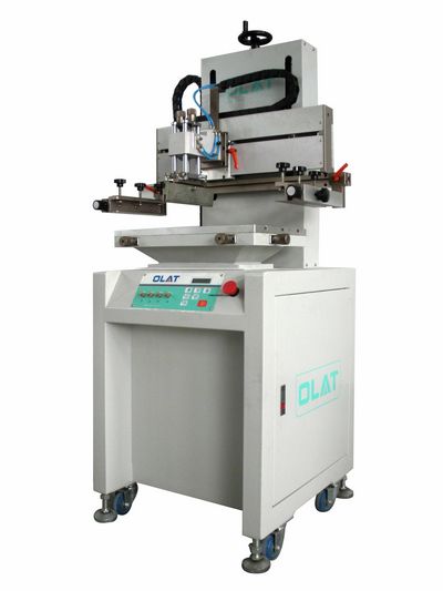 Suzhou customer secondary repurchase flat screen printing machine, printing machine precision is high