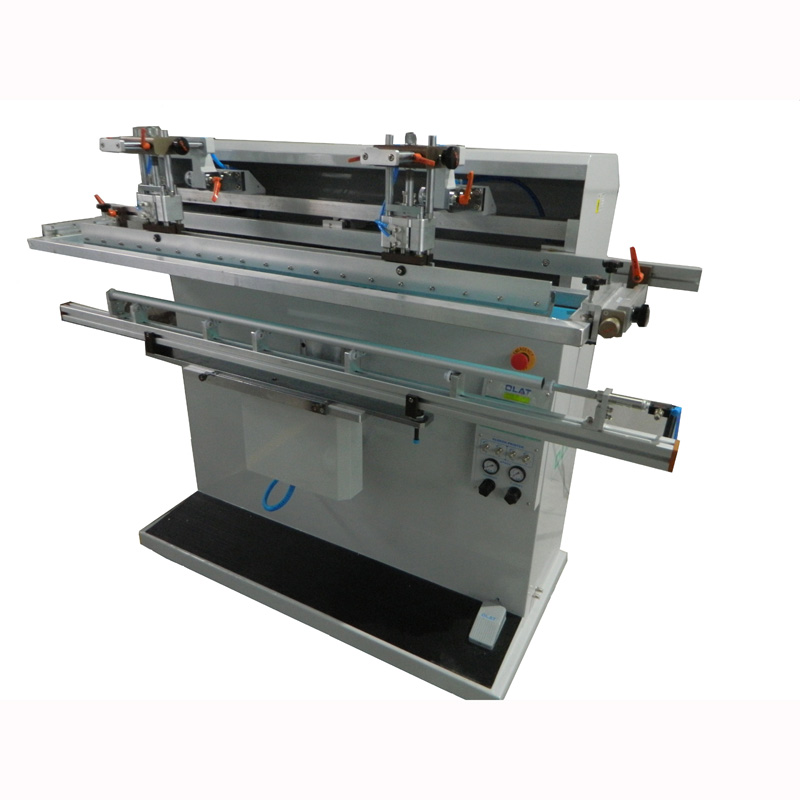 Long pole round sides printing machine Changzhou customer order on printing items