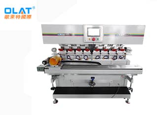 Eight-color pad printing equipment, independent rubber head, electronic shuttle 360° rotary printing
